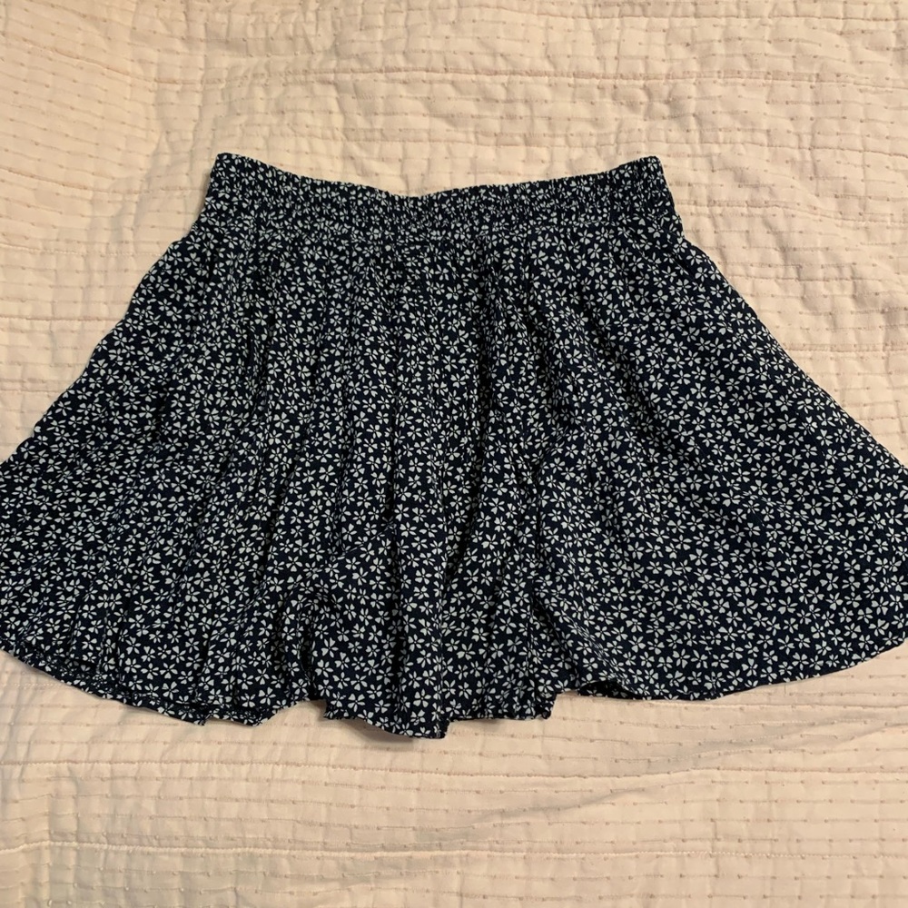 Brandy Melville floral skater skirt
